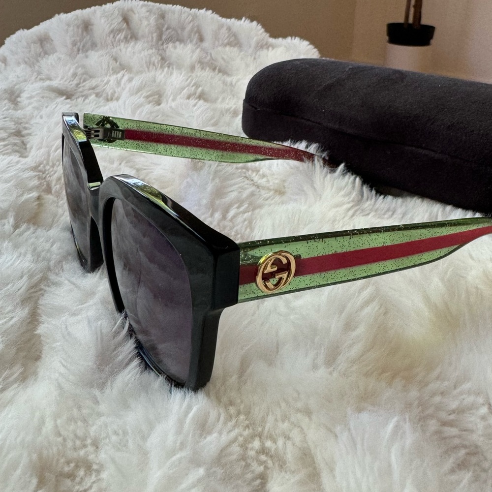 Gucci Black Classic Sunglasses GG0034SN